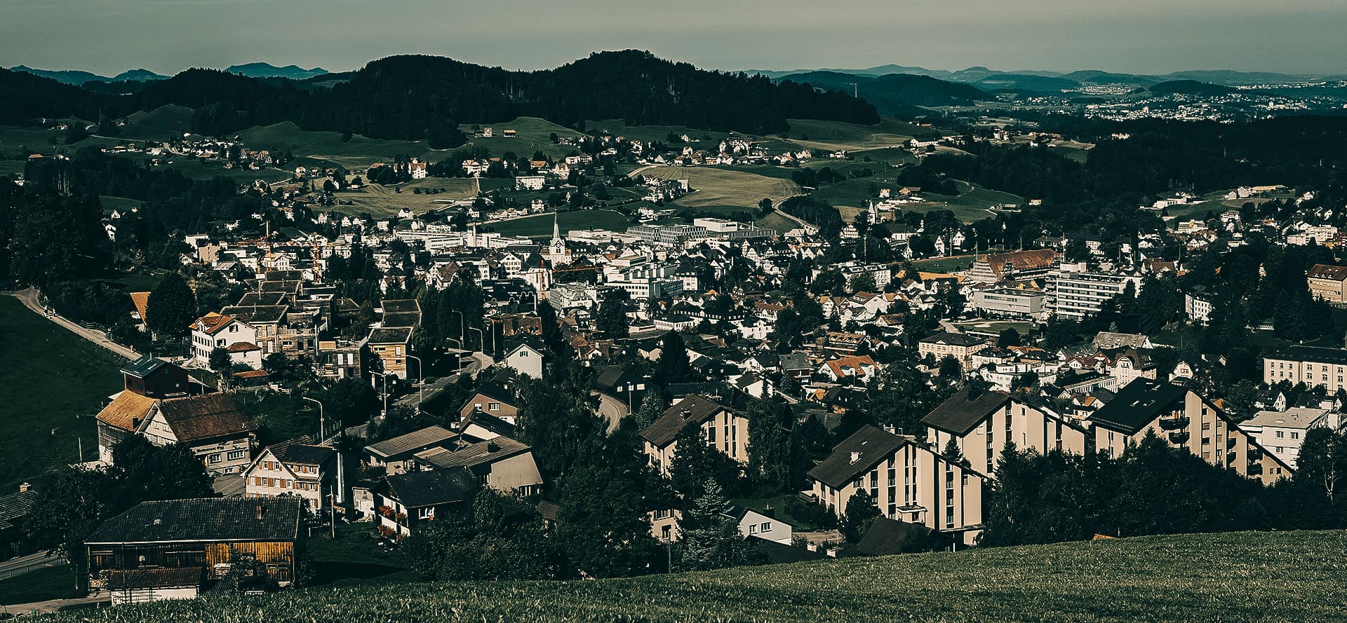 A panoramic view of Herisau