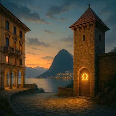 Escape Room across LongLake Lugano Sato Code The Omega Codex - Logo