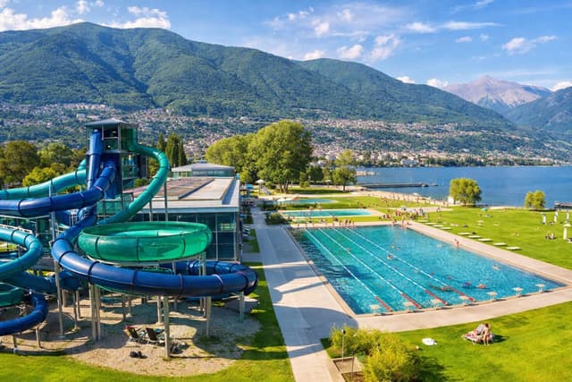 Lido di Locarno sul Lago Maggiore