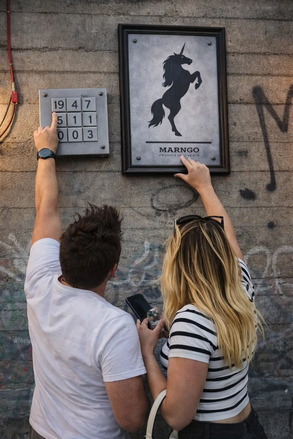 Sato Code outdoor escape room in the city