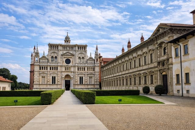 Certosa di Pavia Kloster bei der Stadt