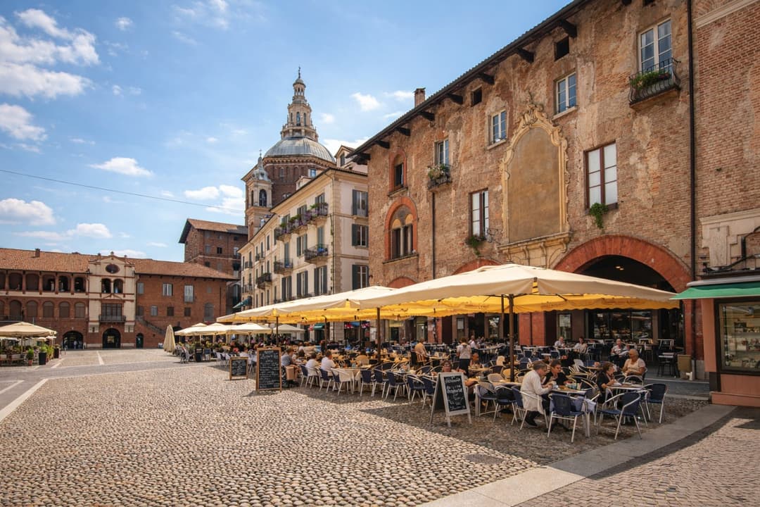 View of Pavia